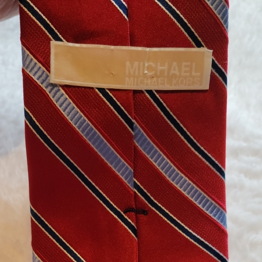 Michael Kors Necktie Tie Father's Day Gift Brand New without Tags Excellent Cond - Picture 12 of 12